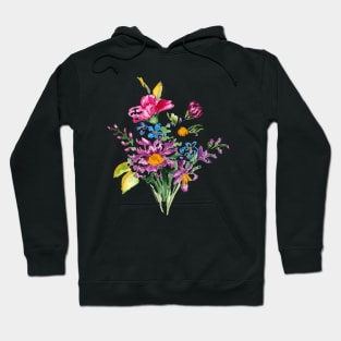 Colorful bunch of flowers Hoodie